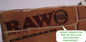 Vegan Rolling Paper? Really?